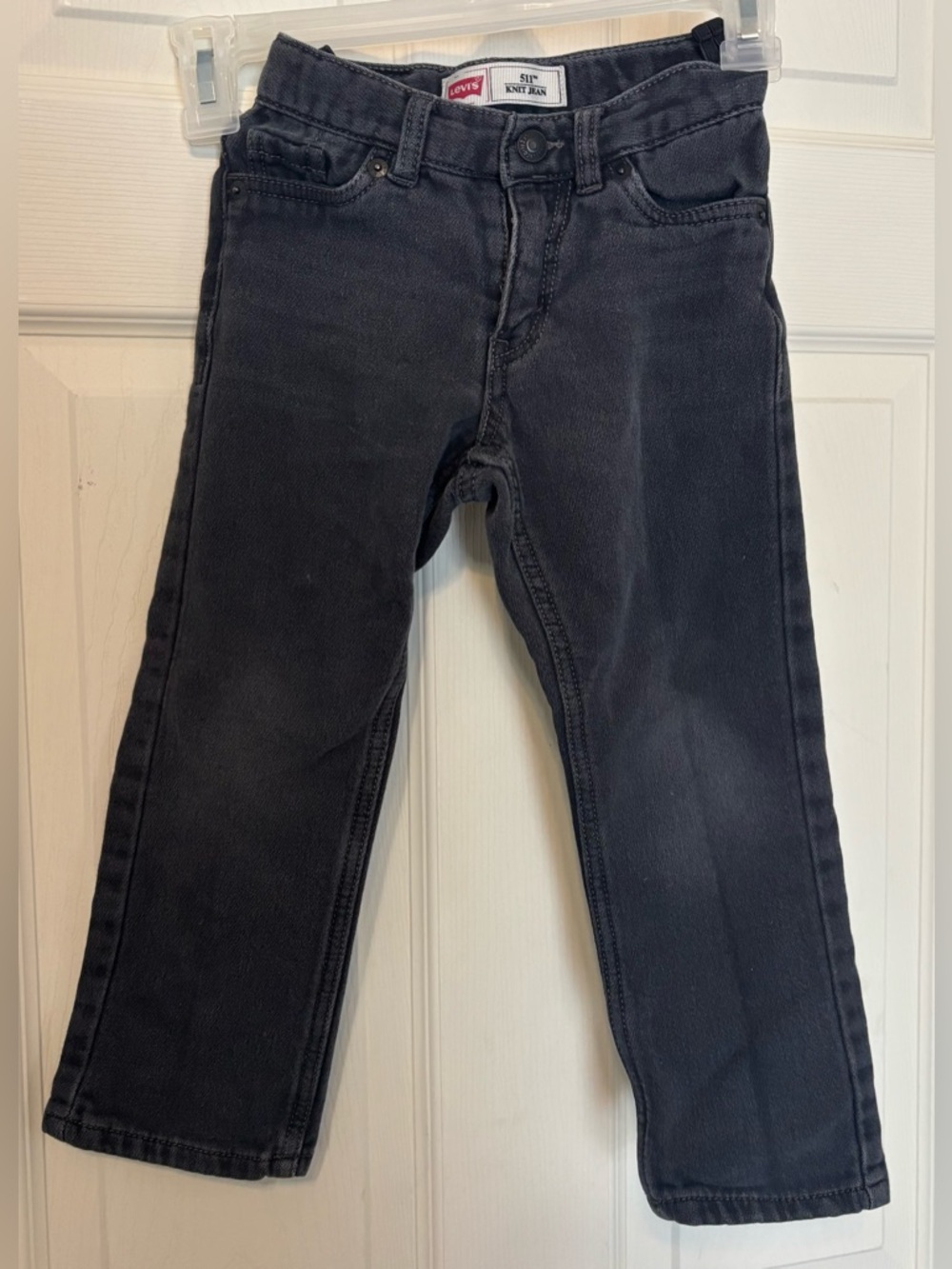 Toddler Levi’s 511 Black Knit Jean 🖤